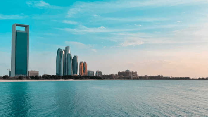 Abu Dhabi skyline