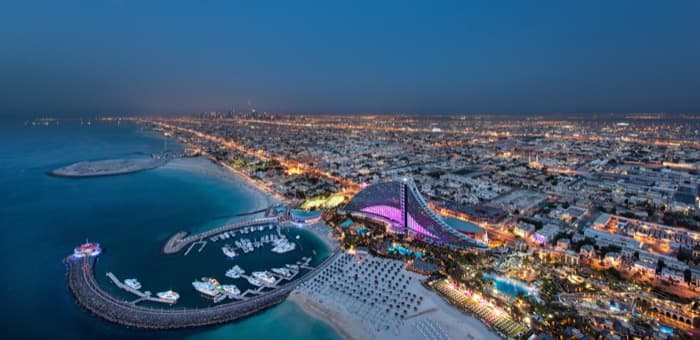 Beach life in the UAE