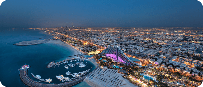 Beach life in the UAE